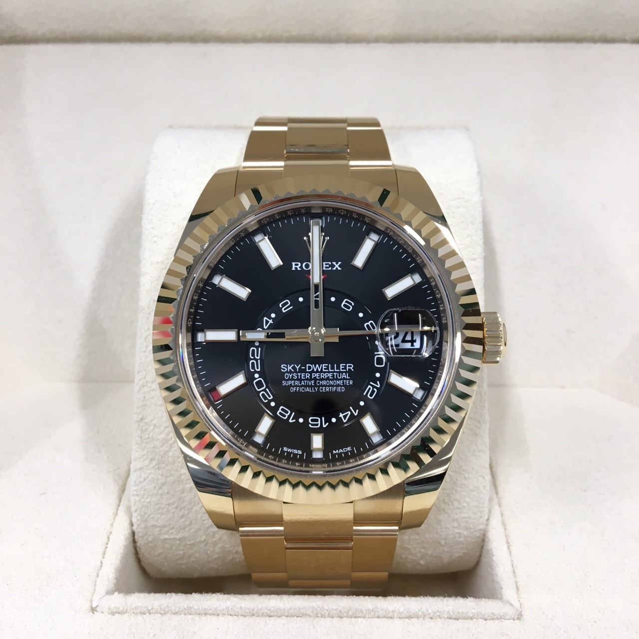 ロレックス ROLEX スカイドゥエラー 336938 ブライトブラック文字盤